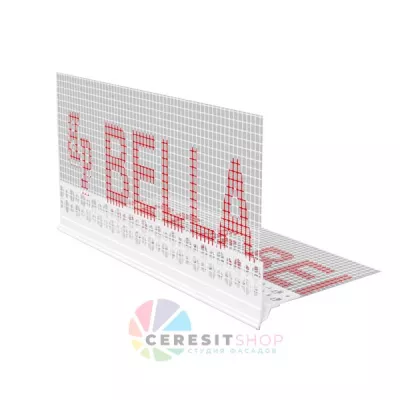 Профиль капельник с сеткой Bella-Plast